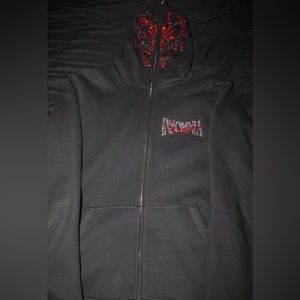 Insomnia Visuals Rhinestone Oni Fullzip